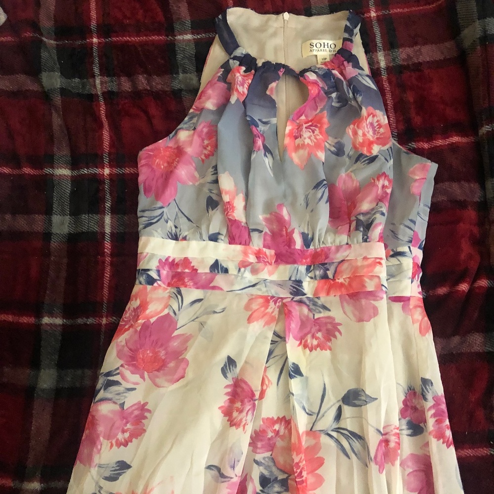 Maxi floral dress